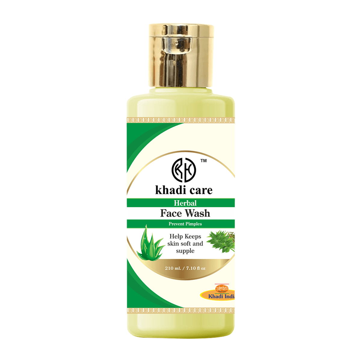 Khadi Care Herbal Face Wash - 210ml