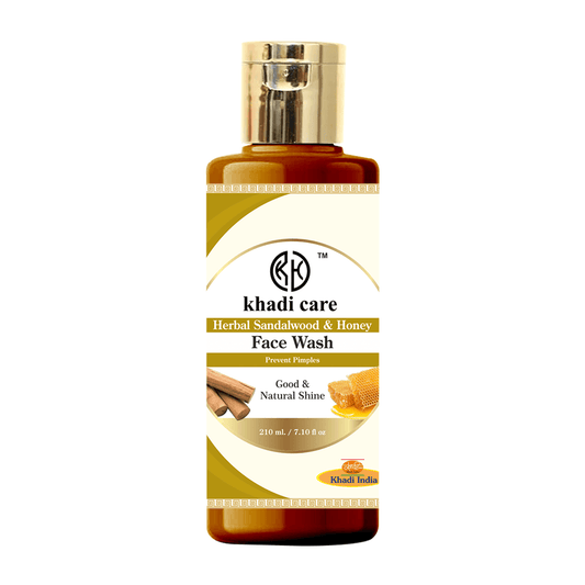 Khadi Care Herbal Sandalwood & Honey Face Wash - 210ml