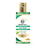 Khadi Care Herbal Green Tea Face Wash - 210ml