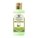 Khadi Care Herbal Green Tea & Aloevera Hair Conditioner for Frizz-Free Shine - 210ml