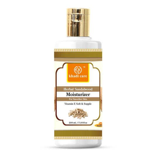 Khadi Care Herbal Sandalwood Moisturizer - 210ml