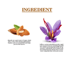 Khadi Care Herbal Almond & Saffron Moisturizer with Sheabutter - 210ml