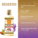 Khadi Care Herbal Almond & Saffron Moisturizer with Sheabutter - 210ml