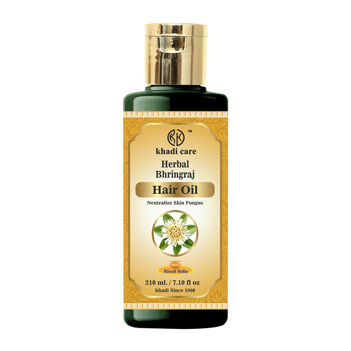 Khadi Care Herbal Bhringraj Hair Oil - 210ml