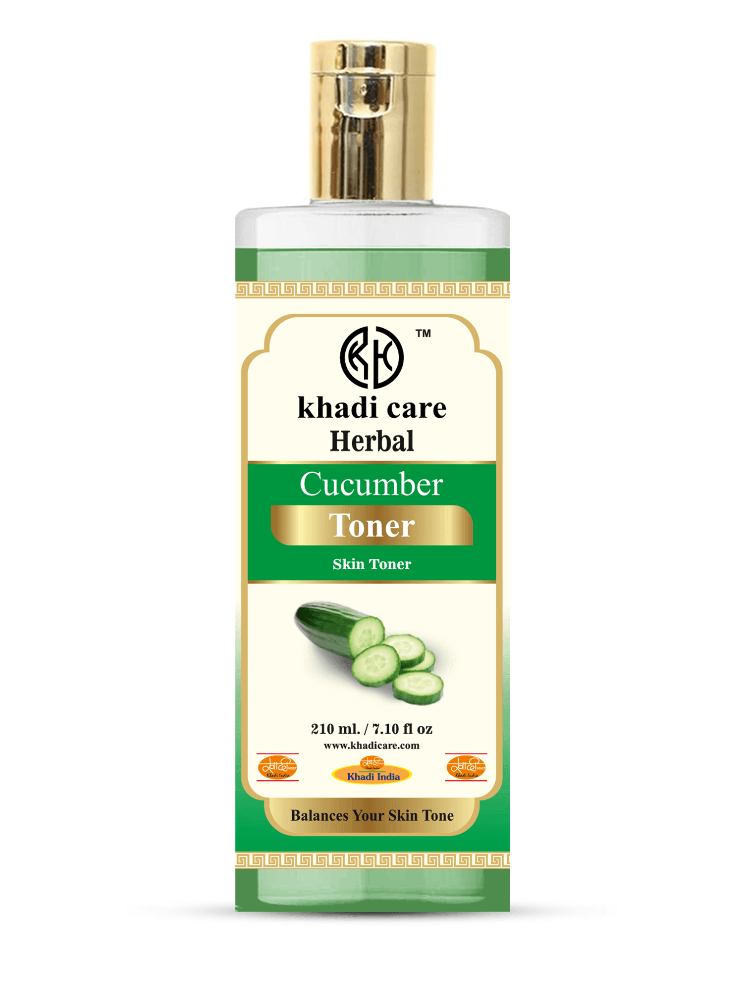 Khadi Care Herbal Cucumber Water - 210ml