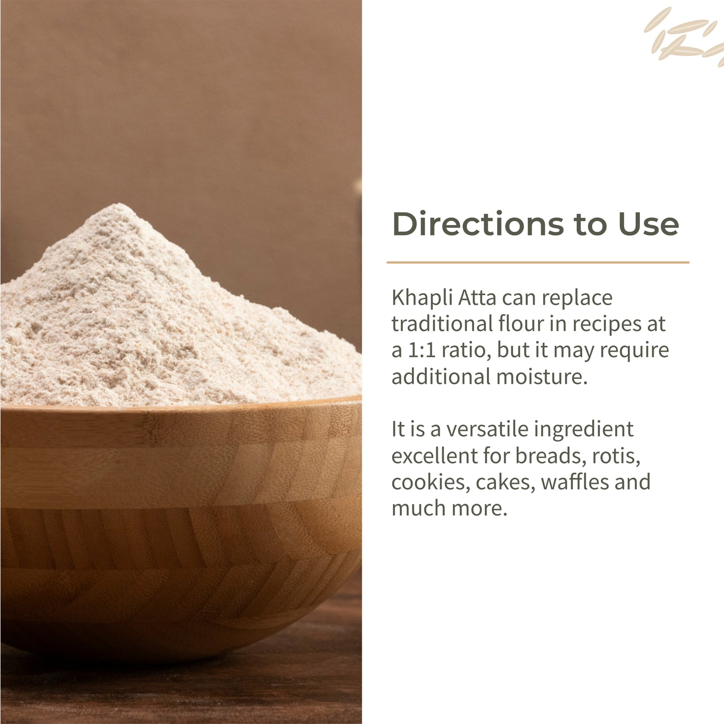 Ecotyl Khapli Atta - 1kg