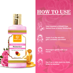 Khadi Care Herbal Rose & Honey Moisturizer - 210ml