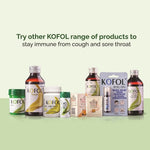 Charak Kofol Gargle Liquid - 100ml - Fast Sore Throat & Tonsillitis Pain Relief Rinse