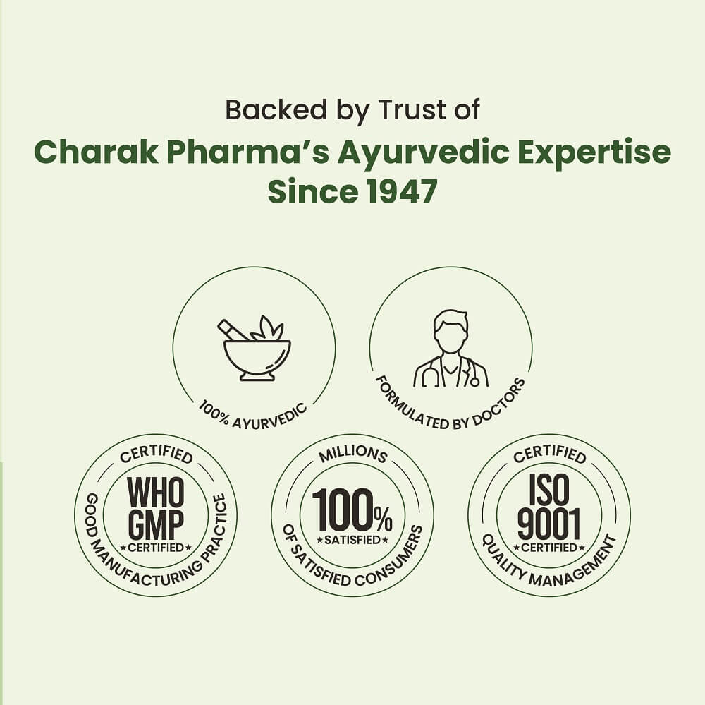 Charak Kofol Gargle Liquid - 100ml - Fast Sore Throat & Tonsillitis Pain Relief Rinse