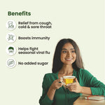 Charak Kofol Ayurvedic Sip Instant Kadha Sachet For Cold,Cough & Sore Throat (3gm Each) Sugar Free - 10 sachets (Pack of 3)