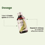 Charak Kofol Sugar Free Cough Syrup 100ml - Dry & Wet Sore Throat Relief Liquid