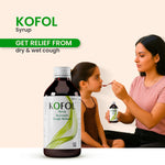 Charak Kofol Ayurvedic Syrup for Cough Relief