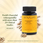 Amocare Ashwagandha KSM66 Capsules - 60 Veg Capsules