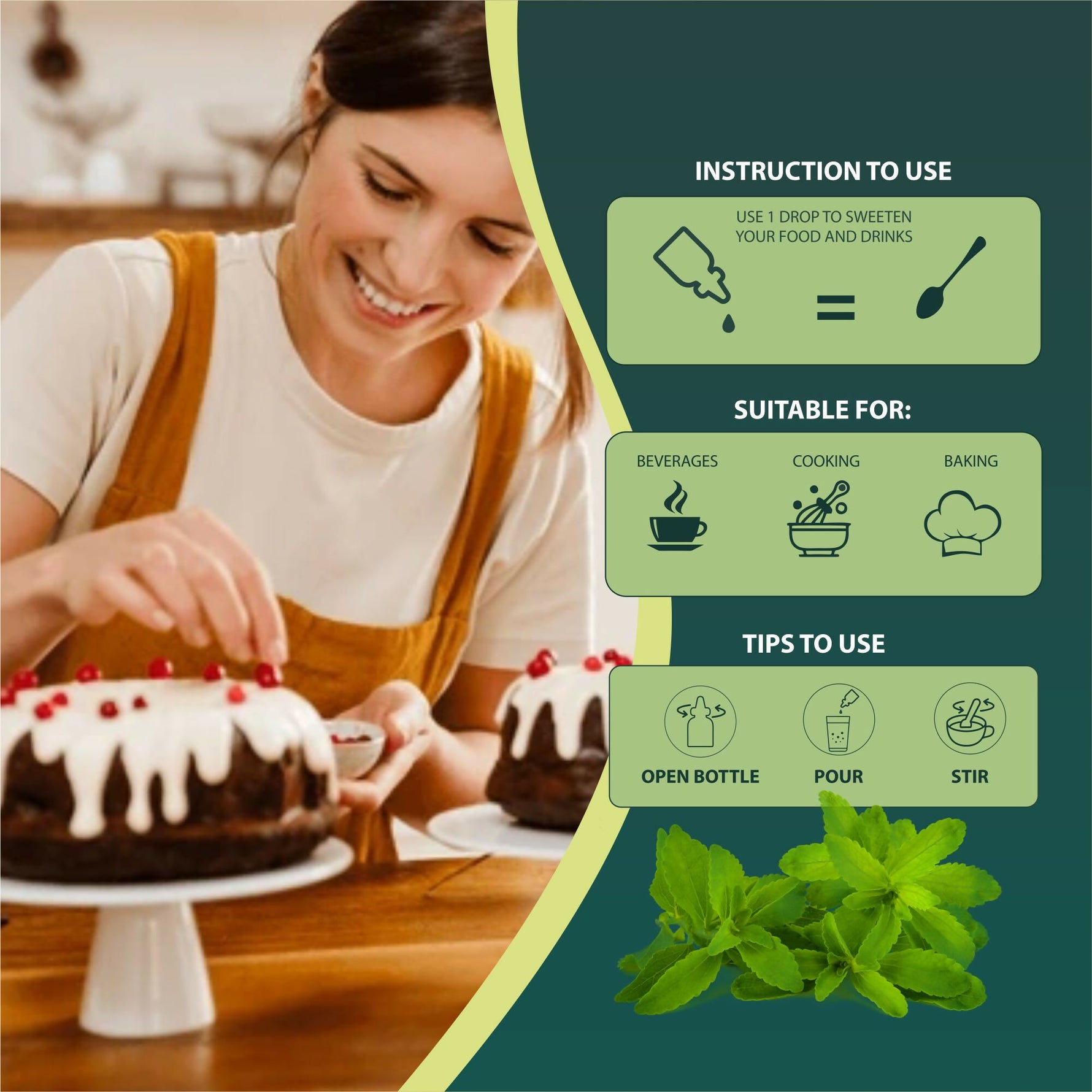 Zindagi Fosstevia Herbal Sweetener Liquid Drops