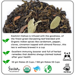 Radhikas Fine Teas Anti-Inflammatory Almond Kashmiri Kahwa - 50gm