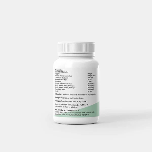 Dr. Satnam's Arogyam Kaishore Guggul Tablet (60 Each)