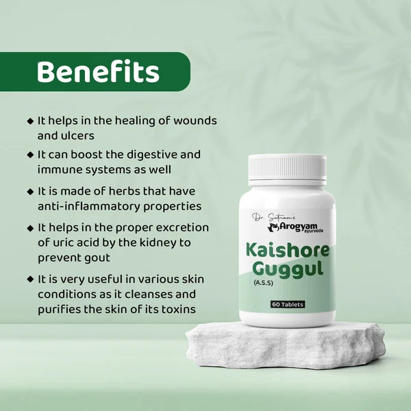 Dr. Satnam's Arogyam Kaishore Guggul Tablet (60 Each)