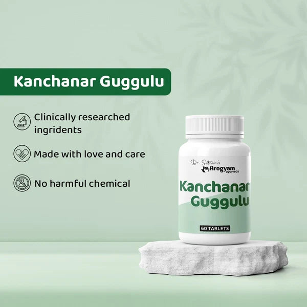 Dr. Satnam's Arogyam Kanchanar Guggulu Tablet (60 Each)