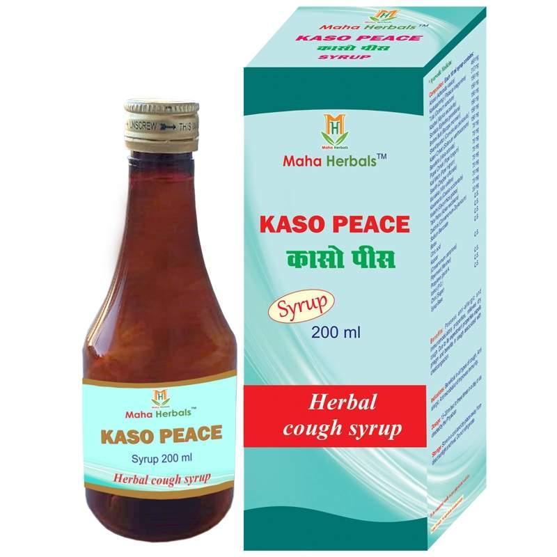 Maha Herbal Kaso Peace Syrup - Pack of 2