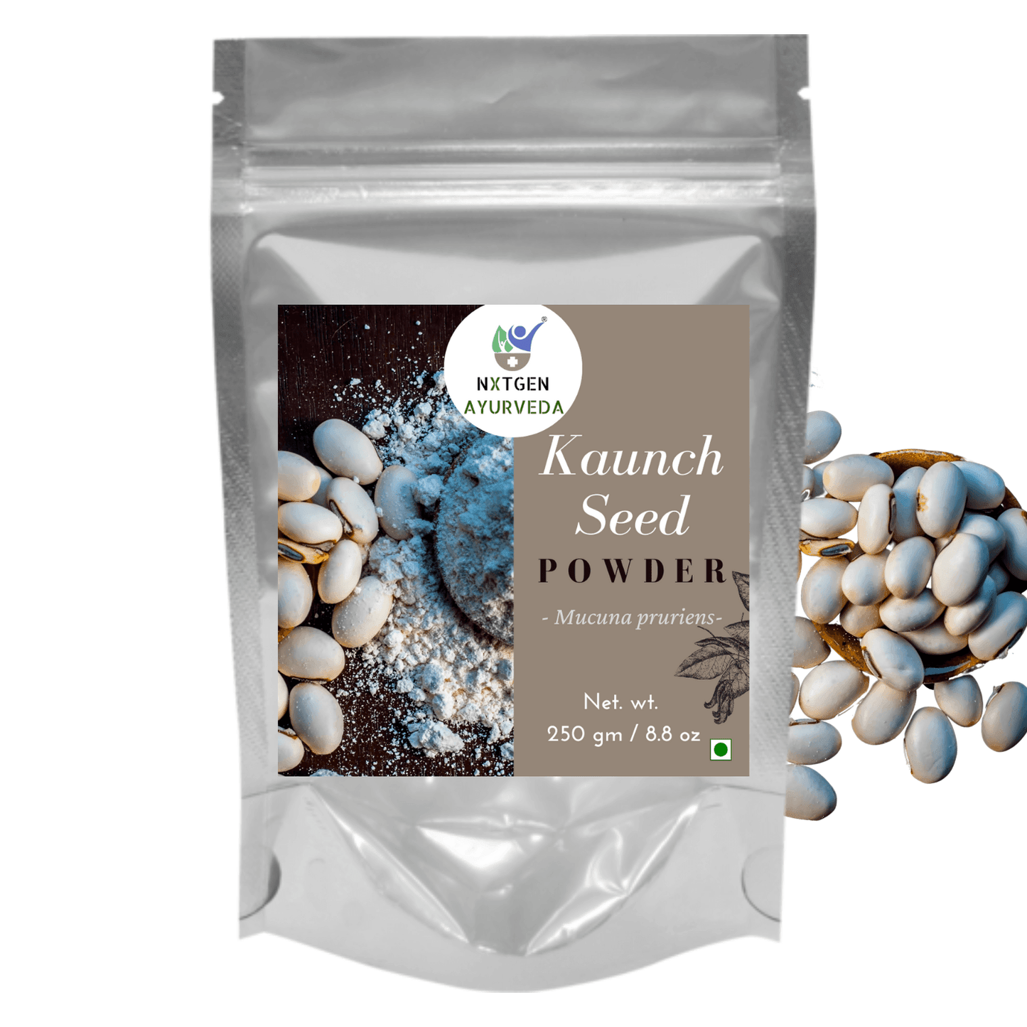 Nxtgen Ayurveda Kaunch Beej Powder - 250 gms (Pack of 2)