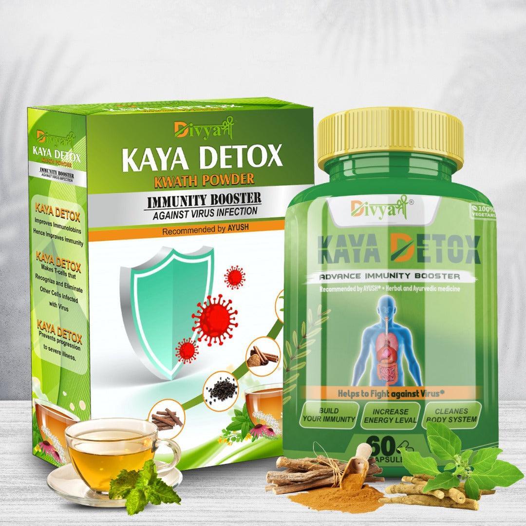 Divya Shree Kaya Detox Capsule & Kwath Kadha Powder