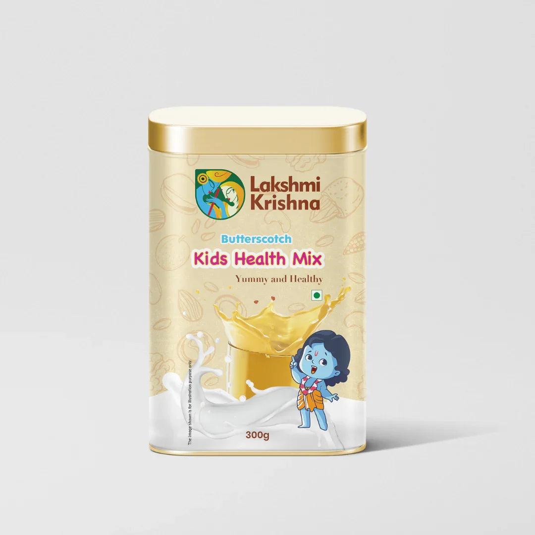 Lakshmi Krishna Naturals Kids Health Mix Butterscotch 300g