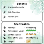 Radhikas Fine Teas REVVS UP METABOLISM Lanka Kiwi Tea - Refreshing Wellness Drink - 50gm