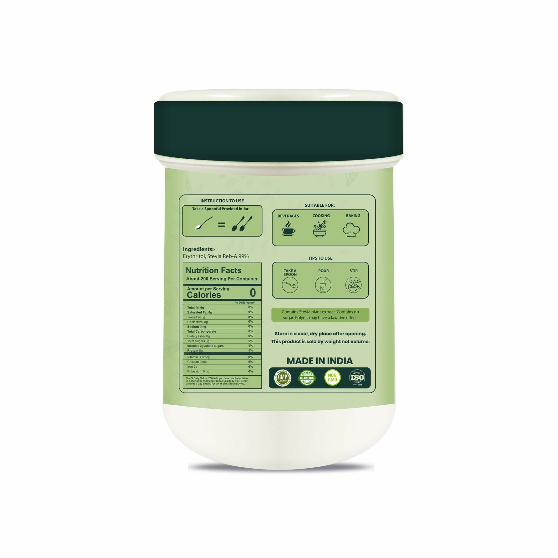 STEVIA 200G POWDER 2