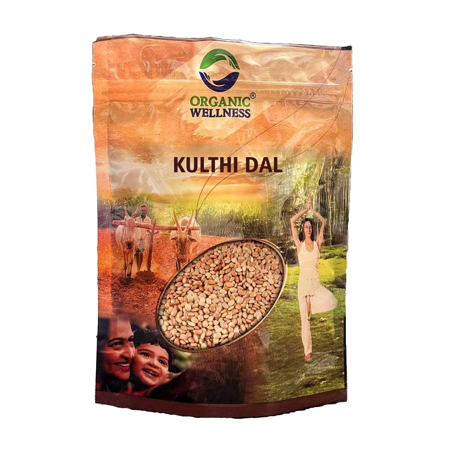 Organic Wellness Kulthi | Brown Horse Gram | Kulthi Beans | Kaanam - 450 gm