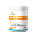 Vitaone L-Glutamine Powder (250g) | Pure Micronized Amino Acid for Muscle Recovery, Gut Health & Immune Support