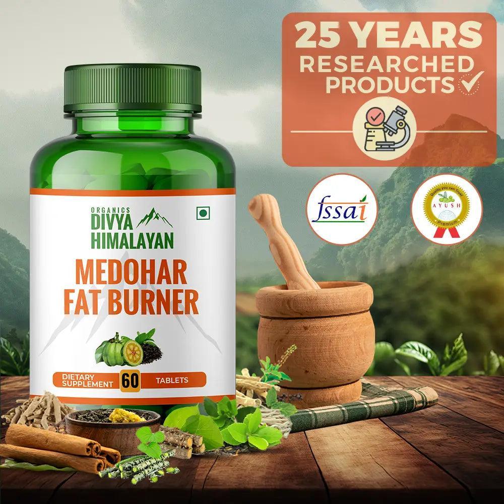 Divya Himalayan Medohar Fat Burner Tablet - 60 Tablets