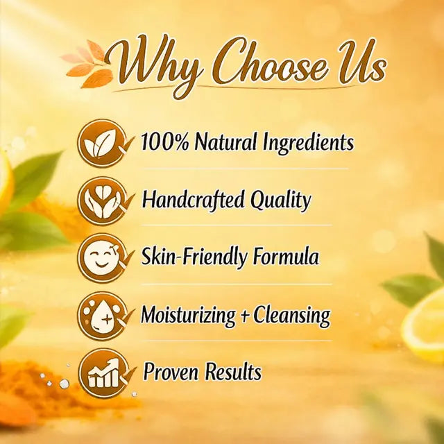 Kayee Ayurveda Lemon Turmeric Herbal Soap | Lemon & Haldi Bathing Soap for Men & Women | Daily Use Body Cleansing Bar for Freshness & Clean Skin | Refreshing Herbal Bath Care Soap