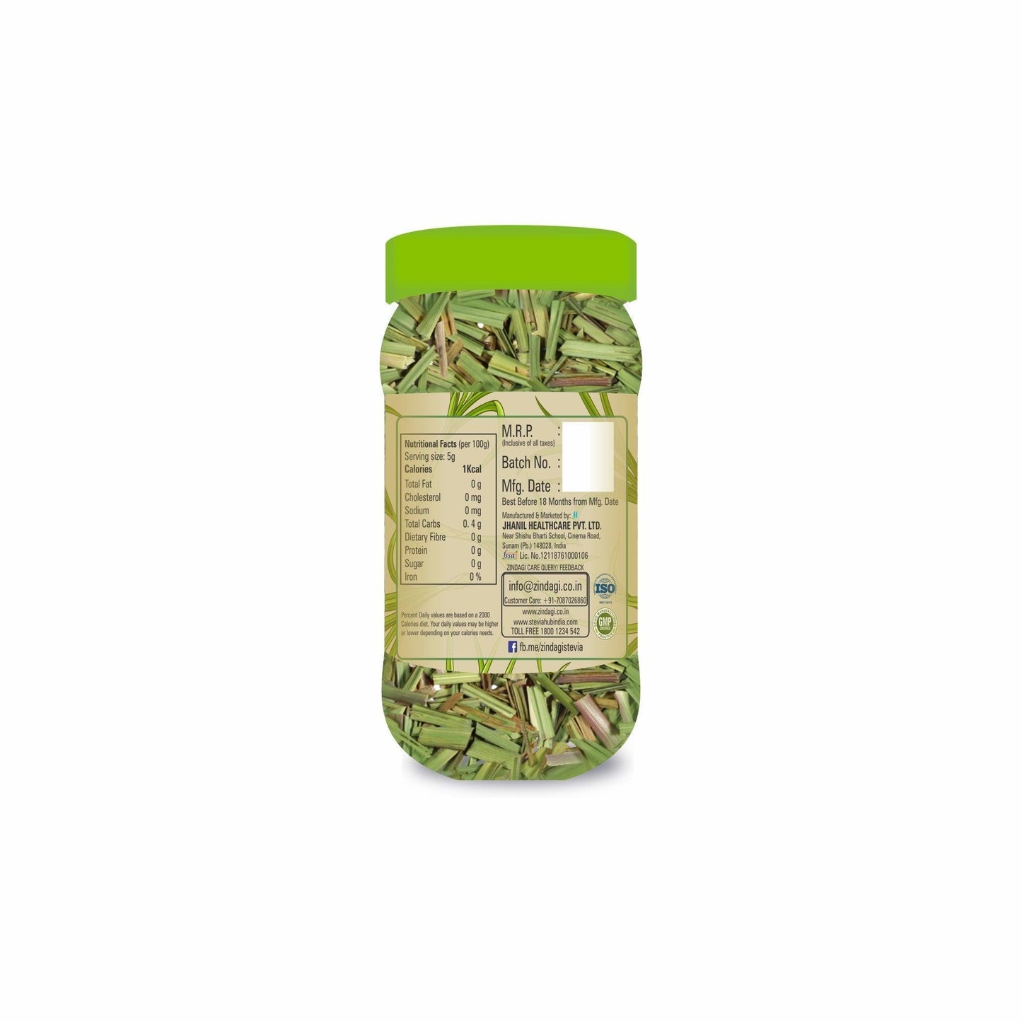 Zindagi Lemongrass Dry Leaves – 50gm