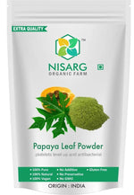Nisarg Organic Farm Papaya Leaf Powder