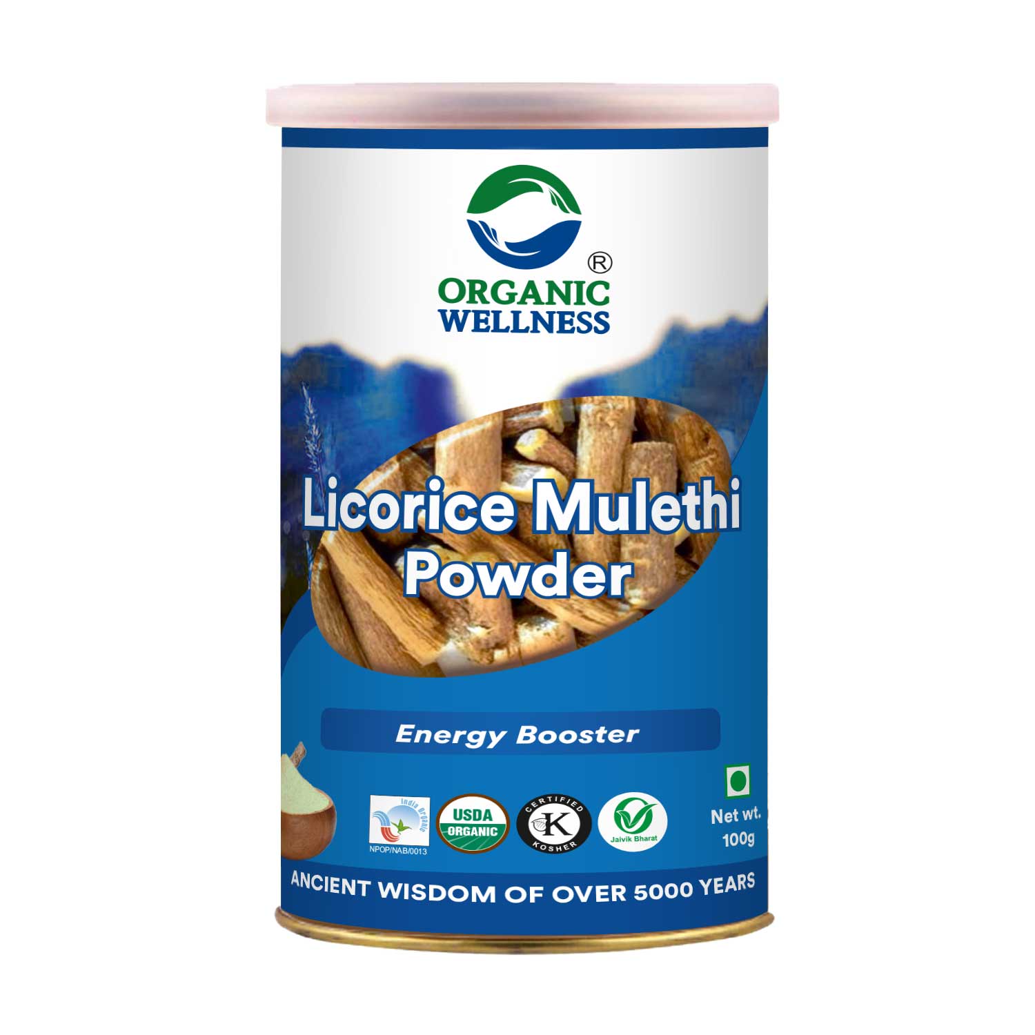 Organic Wellness Licorice Powder - 100 gm