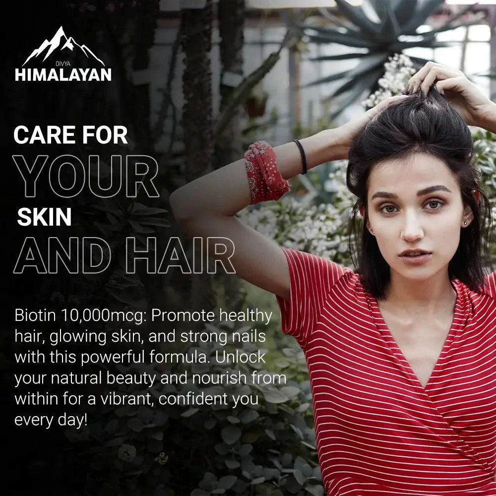 Divya Himalayan Premium Biotin Tablets - 60 Tablets