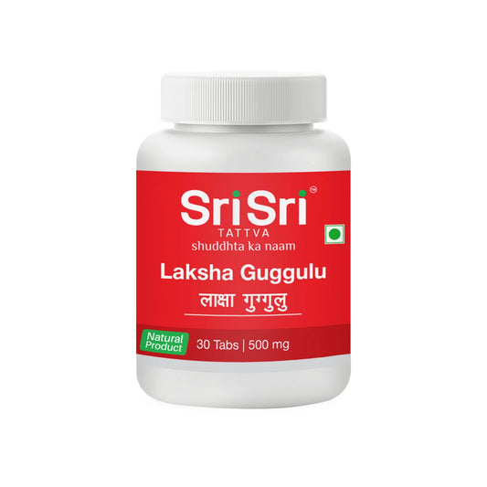 Sri Sri Tattva Laksha Guggulu - 500mg - 60 Tablets