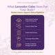 ĀRVA Lavender Calm Post Shower Body Oil by Earthy Concepts | Soothing & Hydrating Body Oil | 100 ml
