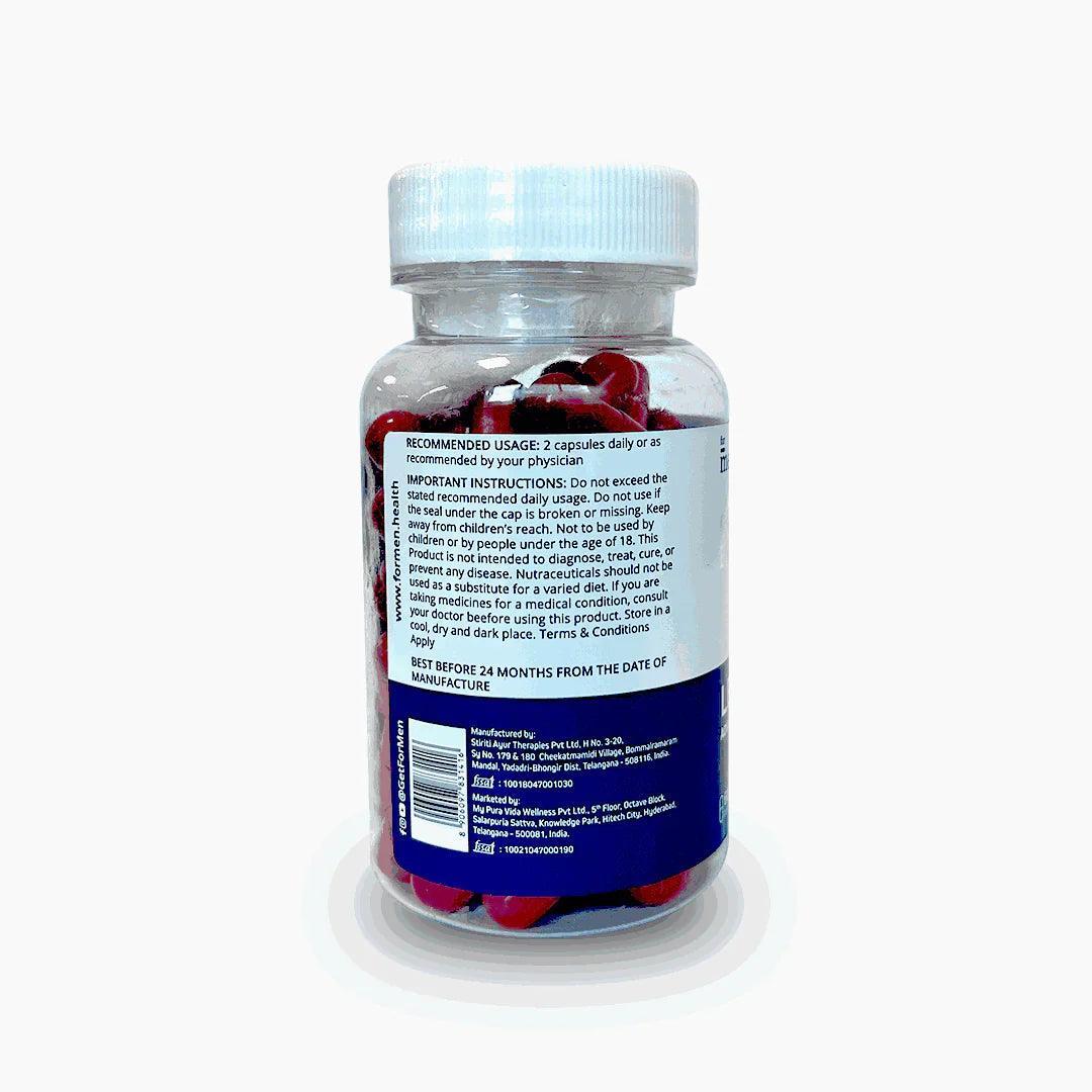 ForMen Lean+ Capsule with Garcinia, ACV, Green Tea Capsule - 60 Capsules