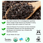Radhikas Fine Teas Leo Passion Fruit Leaf Tea - 50gm