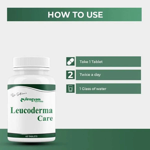 Dr. Satnam's Arogyam Ayurveda Leucoderma Care Tablet (60 Each)