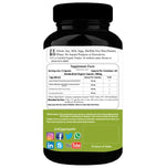 DR. JPG Organic Lipid Care Capsules (500mg, 60 Veg Capsules) | For Heart Health & Healthy Cholesterol Support | 100% Certified Organic