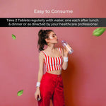 Health Veda Organics D-Mannose + Cranberry Extract Veg Tablet - 60 Tablets