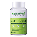 Health Veda Organics Dia-Free | With Karela, Jamun, Gudmar, Methi & Amla | 60 Veg Tablets