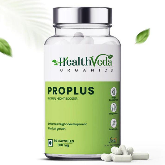 Health Veda Organics Pro Plus 500mg Veg Capsule - 60 Capsules