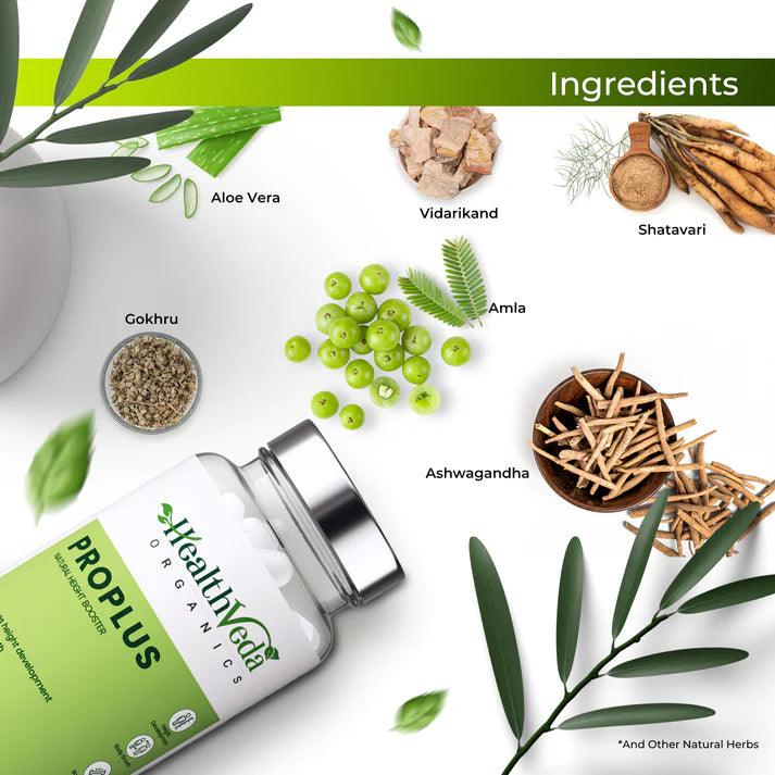 Health Veda Organics Pro Plus Capsule - 500mg - 60 Capsules