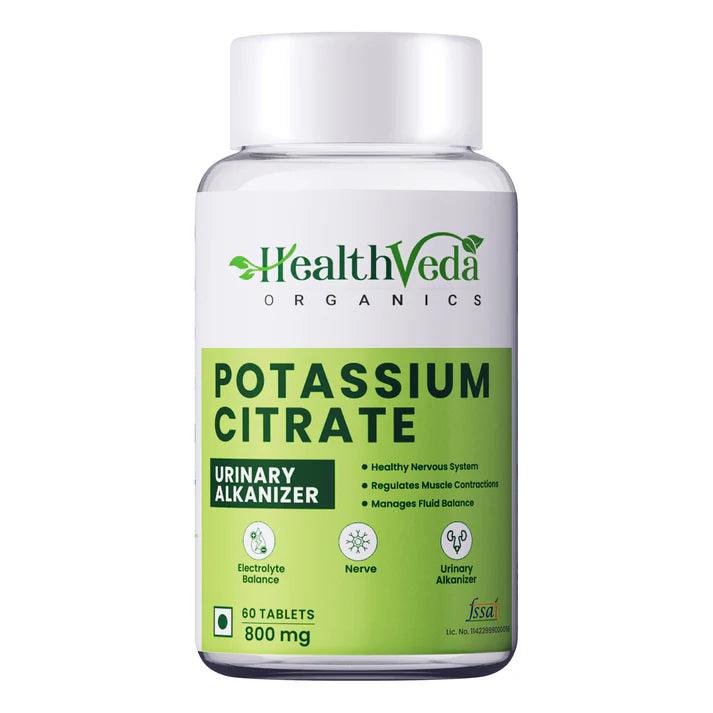 Health Veda Organics Potassium Citrate Veg Tablet