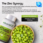 Health Veda Organics Natural Vitamin-C 1000 mg Vegan Tablet - 120 Tablets