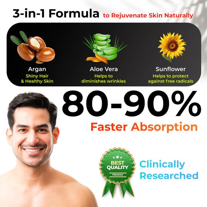 Health Veda Organics Plant Based Vitamin E Capsule - 60 Capsules