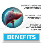 Raskam Liver Detox - 100 Capsules Natural Detoxification Formula - Digestive Enzymes - Supports Liver - Fit Health Fatty Liver Care- Body Detox Support